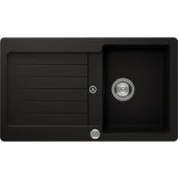 SPÜLE TYPD100AGNE  - Schwarz, Basics, Stein (86/30,9/50cm) - Schock