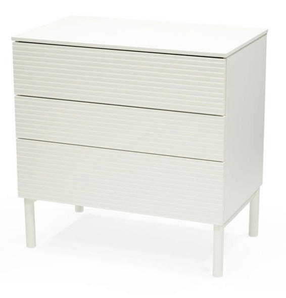 WICKELKOMMODE Sleepi Dresser 73/88/50 cm - Buchefarben/Weiß, Basics, Holz/Holzwerkstoff (73/88/50cm) - Stokke