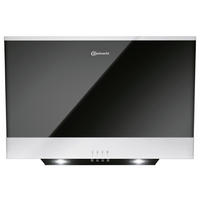 DUNSTABZUGSHAUBE DBHVP 63 LM K  - Edelstahlfarben/Schwarz, Basics, Glas/Metall (60/69-104/36,2cm) - Bauknecht