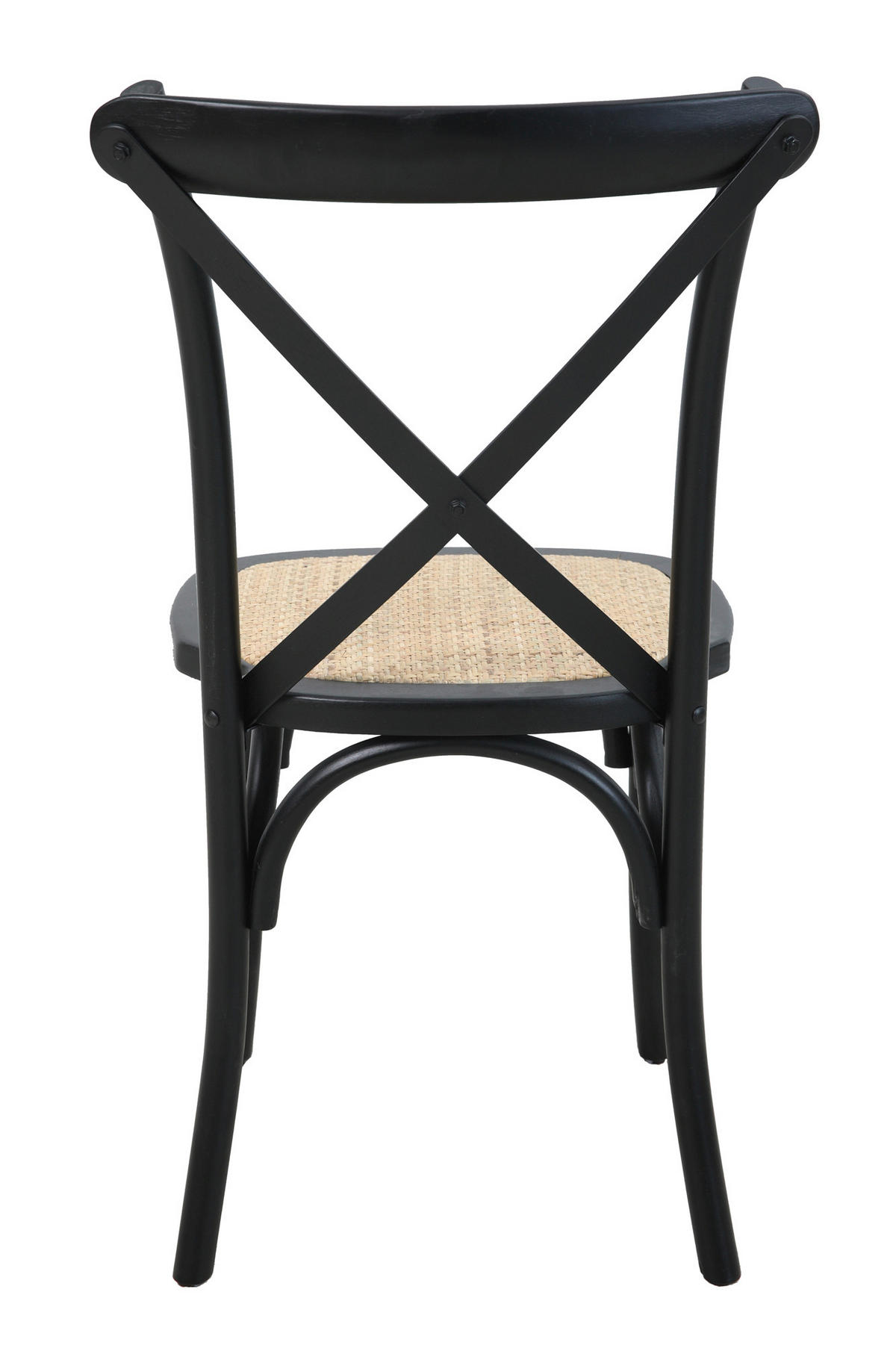 ARMLEHNSTUHL-SET 2 Stück  in  - Schwarz/Naturfarben, MODERN, Holz (48/89/52cm) - MID.YOU