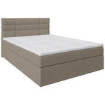 BOXBETT 140/200 cm  in Beige  - Beige/Schwarz, KONVENTIONELL, Holz/Kunststoff (140/200cm) - Carryhome