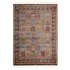 WEBTEPPICH 80/150 cm My Babylon of Obsession  - Blau/Hellbraun, Design, Textil (80/150cm)