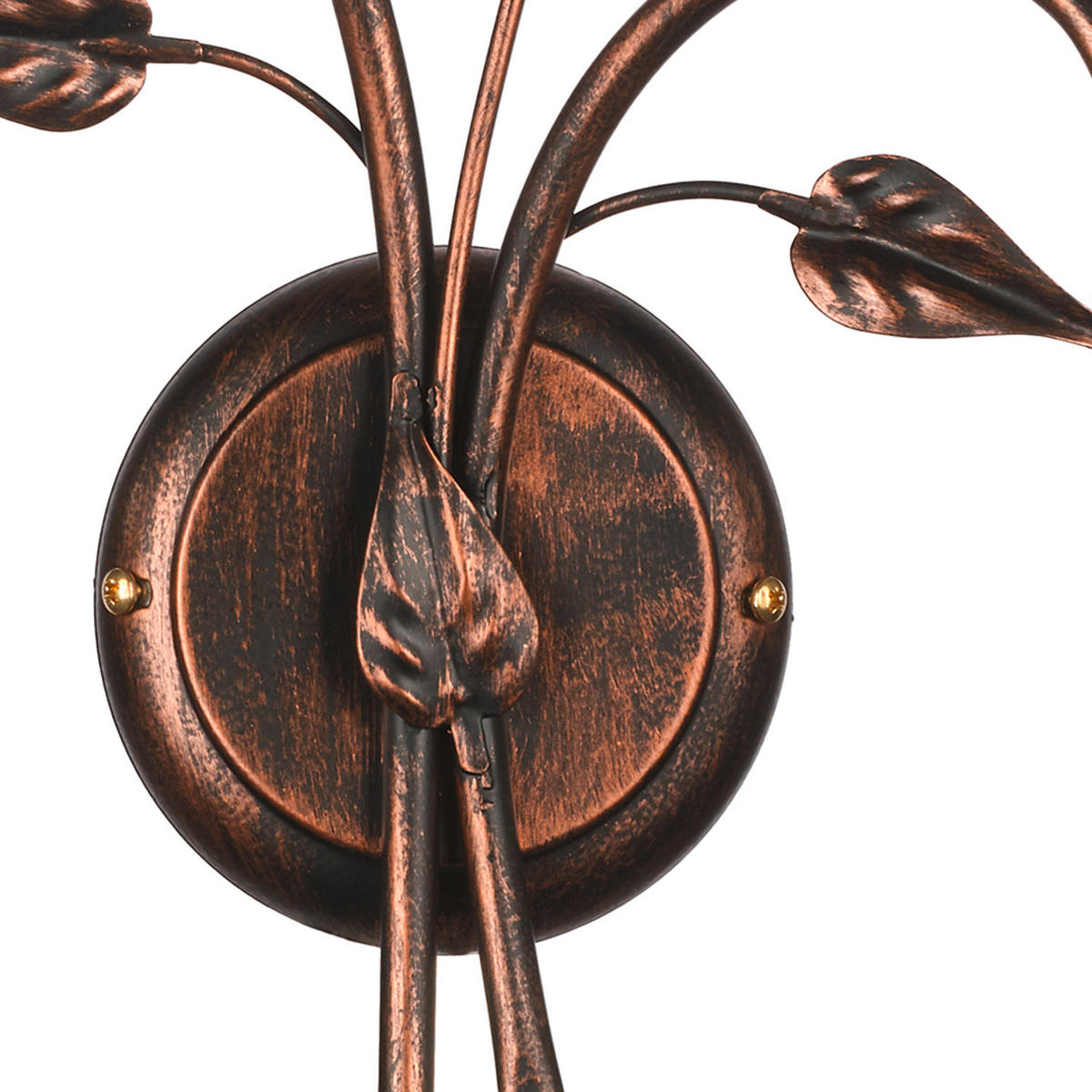 WANDLEUCHTE Delia 37/20/33 cm   - Cognac, KONVENTIONELL, Glas/Metall (37/20/33cm)