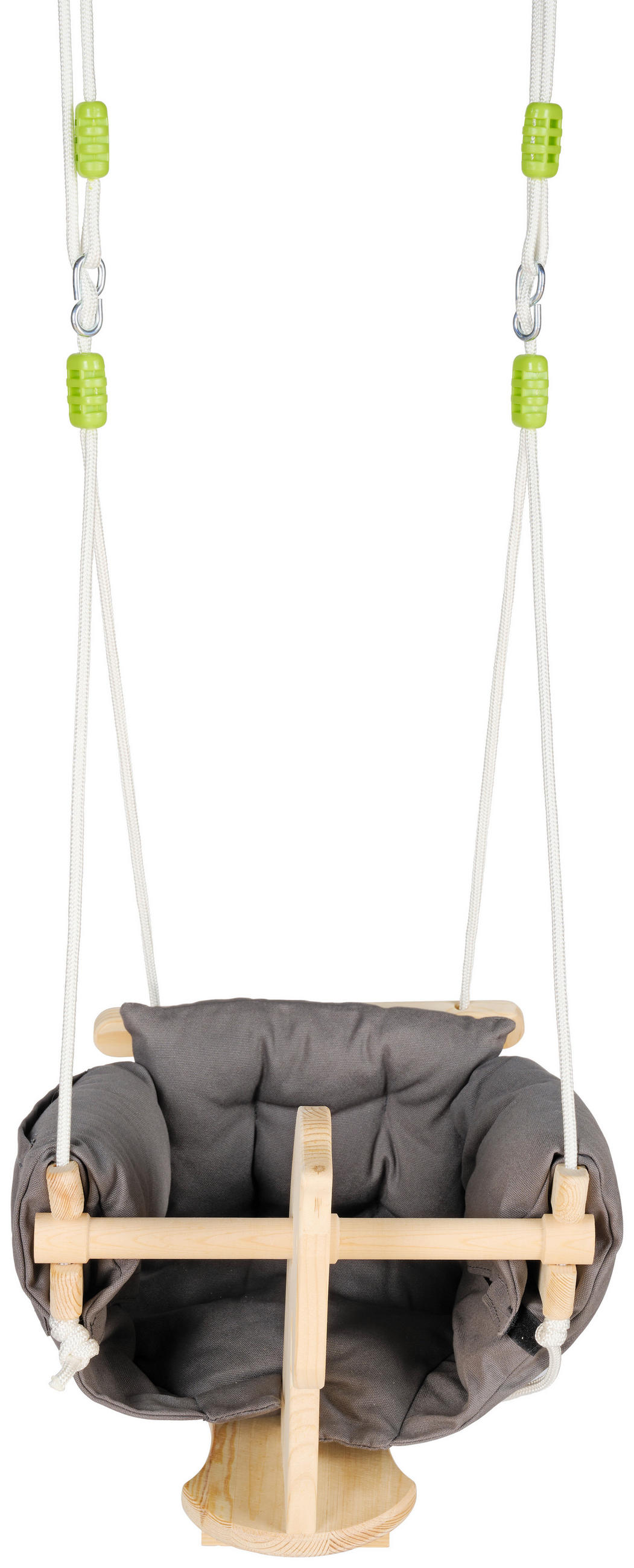 GUGALNICA ZA DOJENČKE - siva, Trend, kovina/umetna masa (46/37/33cm) - My Baby Lou