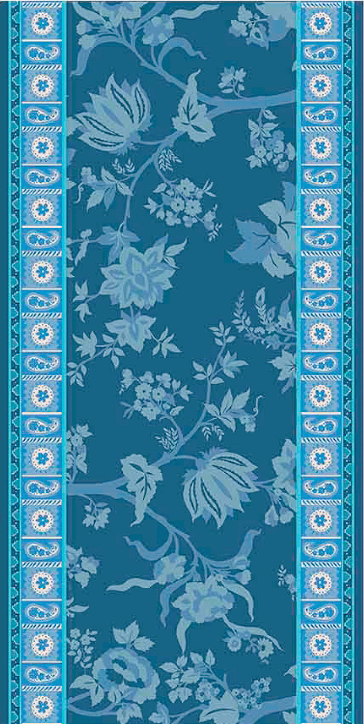 HANDTUCH Genova Blau  - Blau, Basics, Textil (50/100cm) - Bassetti