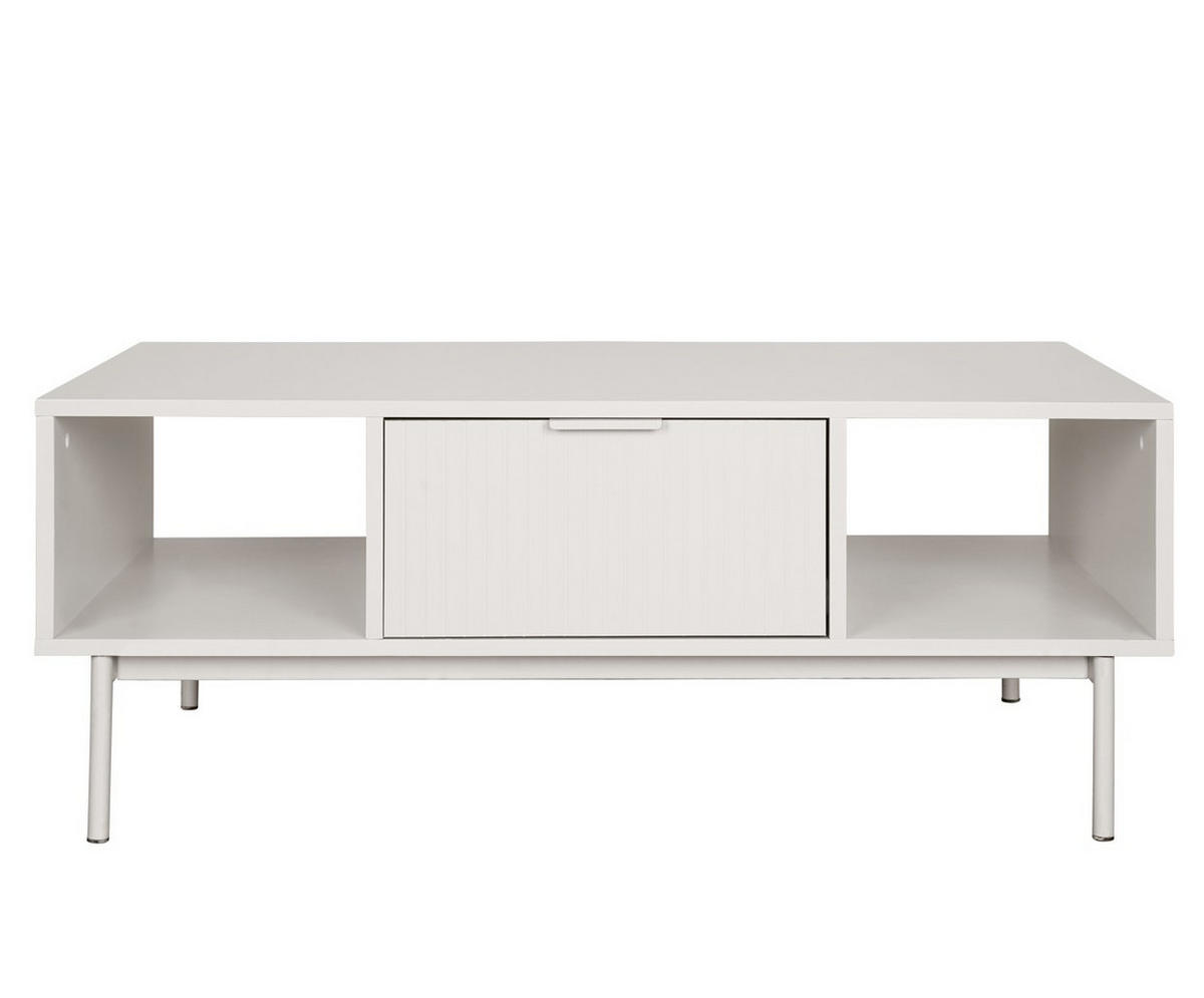 COUCHTISCH 100/55/40 cm rechteckig Kaschmir  - Kaschmir, Design, Holzwerkstoff/Metall (100/55/40cm) - MID.YOU