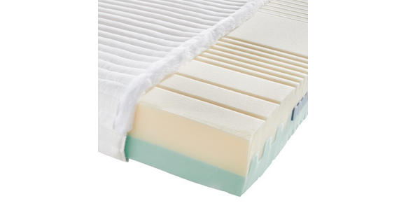 KALTSCHAUMMATRATZE 90/200 cm - Weiß, Basics, Textil (90/200cm) - Sleeptex