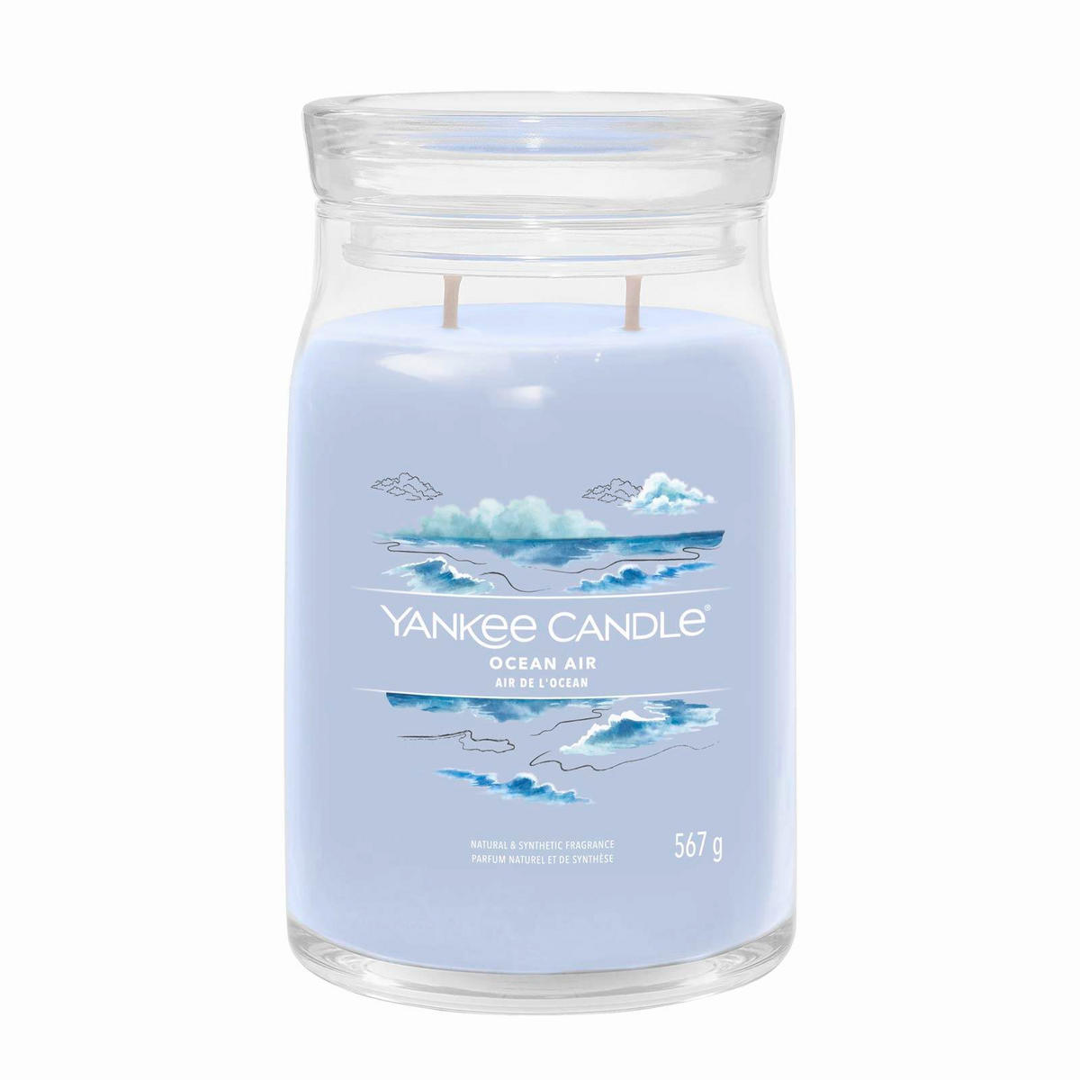MIRISNA SVEĆA   - Osnovno, staklo (9,3/15,7/9,3cm) - Yankee Candle