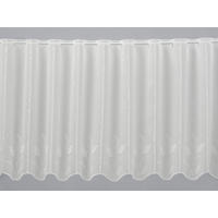 KRATKA ZAVJESA ecru   - ecru, Basics, tekstil (120cm)