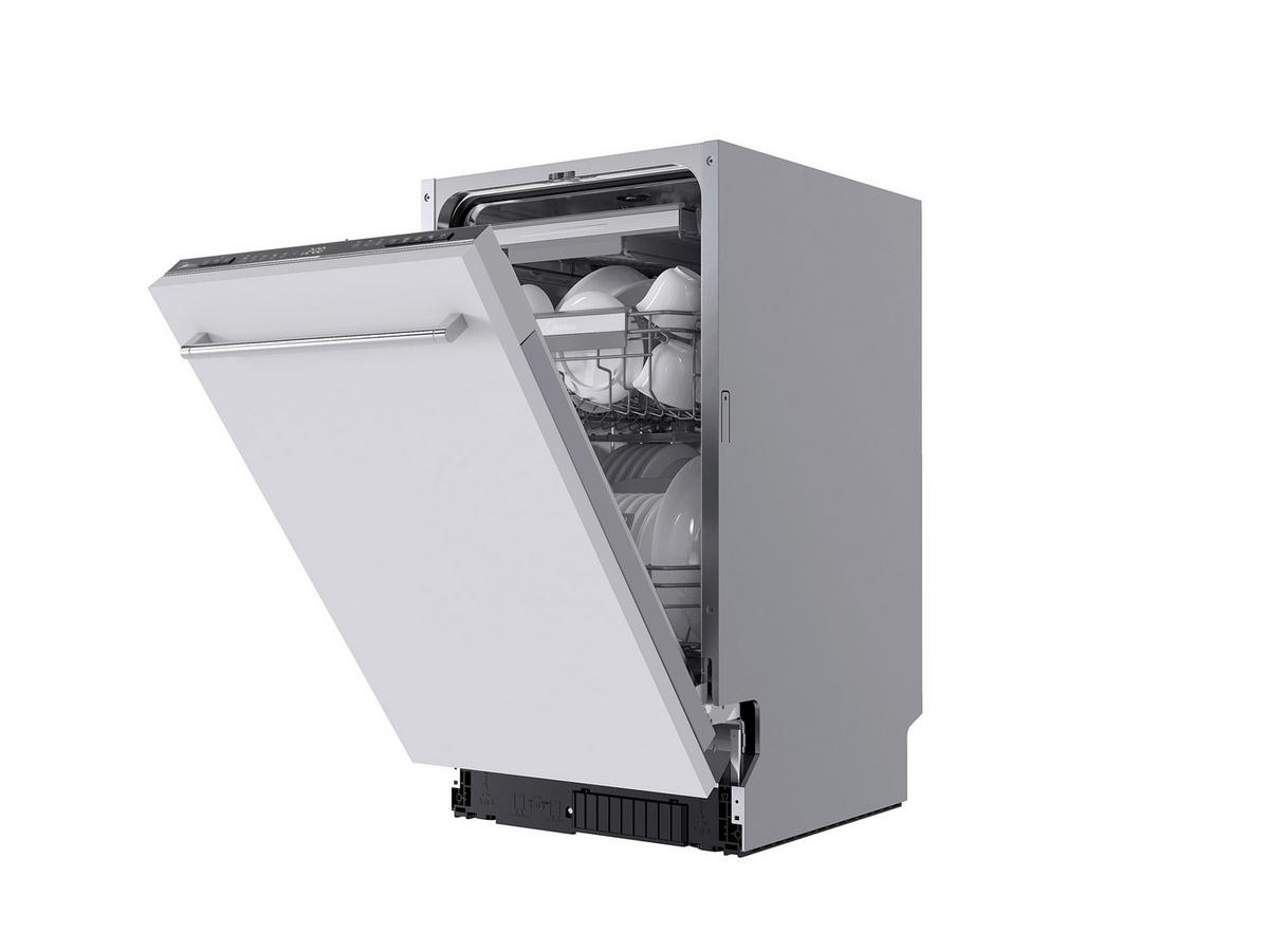 GESCHIRRSPÜLER MDWEB1004MB-WI  - Schwarz, Basics, Metall (44.8/81.5/57cm) - Midea
