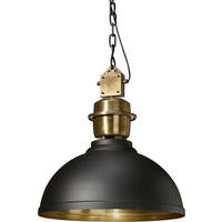 PENDELLEUCHTE PR Home Manchester 52 cm  - Schwarz, Basics, Metall (52cm)