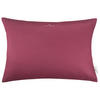 KUDDFODRAL Dove Signature 40/60 cm  - vinröd/mörkröd, Klassisk, textil (40/60cm) - Tom Tailor