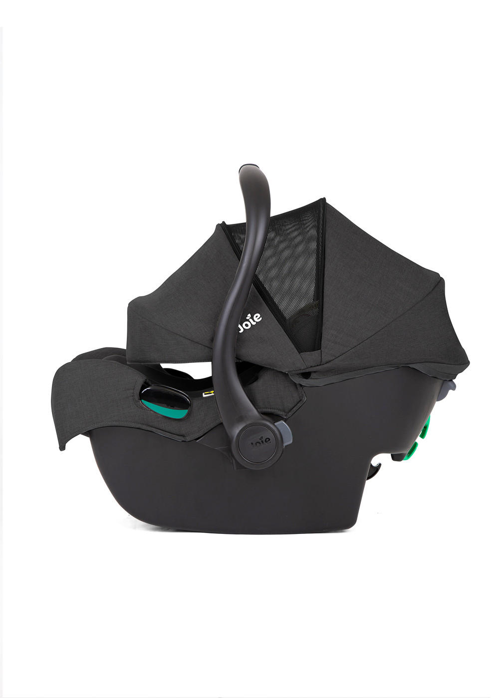 Thumbnail - Joie Babyschale i-Gemm 3, Schwarz, Textil, 43.5x58.5x66 cm, UV 50+, ECE R 129 i-Size, ergonomischer Tragebügel, Flugzeug...