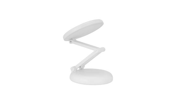 LED-SCHREIBTISCHLEUCHTE 12,5/23,5 cm   - Weiß, Basics, Kunststoff (12,5/23,5cm) - Novel