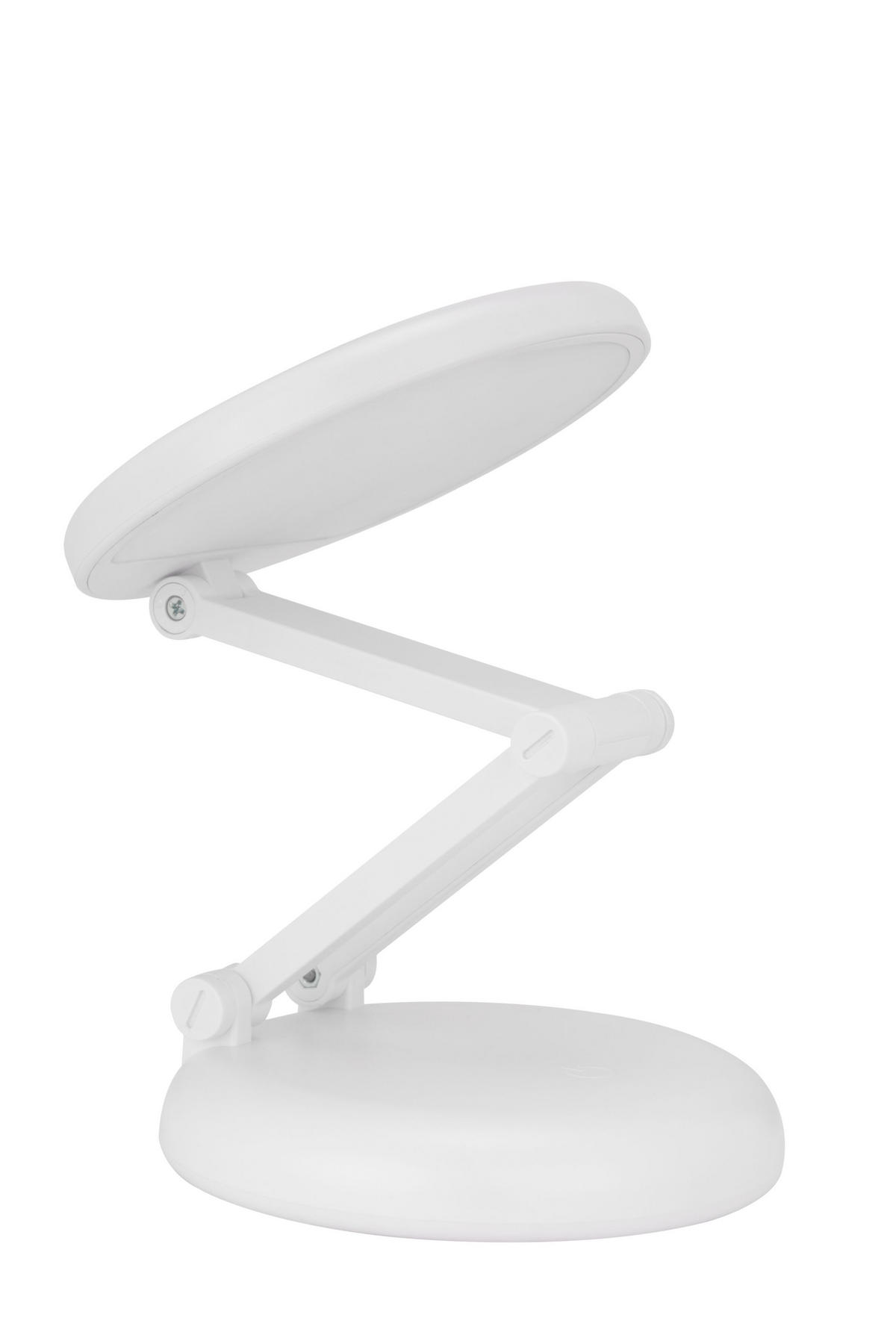 LAMPĂ DE BIROU CU LED - alb, Basics, plastic (12,5/23,5cm) - Novel