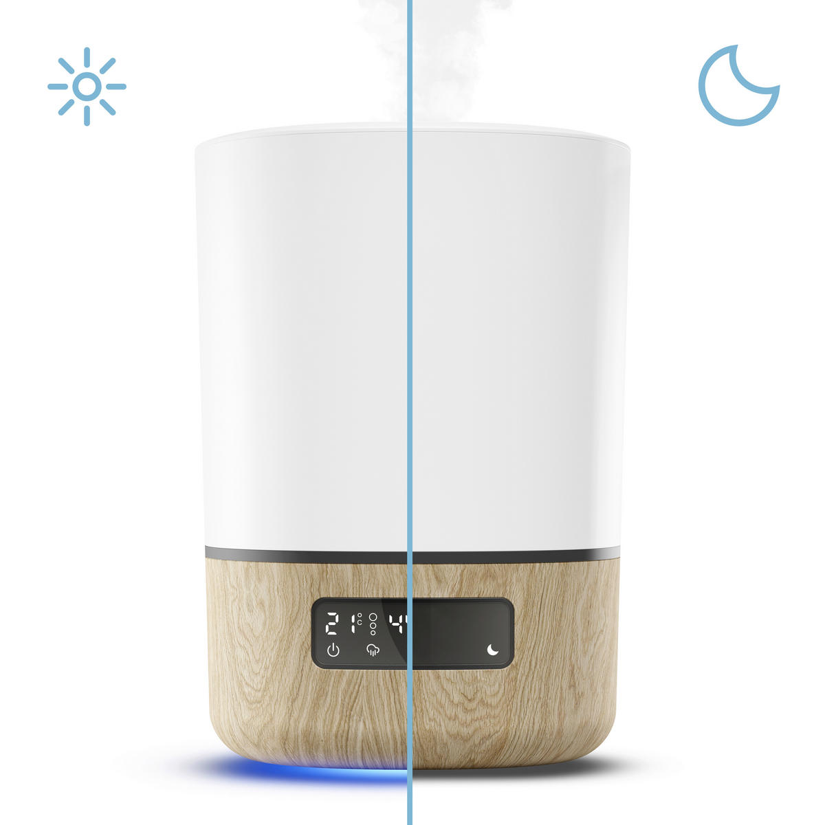 CONNECTED HOME BREATHE Connected Home  - Weiß/Naturfarben, Trend, Kunststoff/Metall - Maxi-Cosi