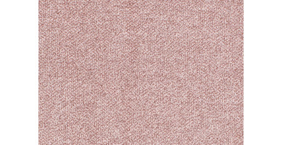 ECKSOFA in Flachgewebe Altrosa  235/166 cm  - Schwarz/Altrosa, MODERN, Kunststoff/Textil (235/166cm) - Hom`in