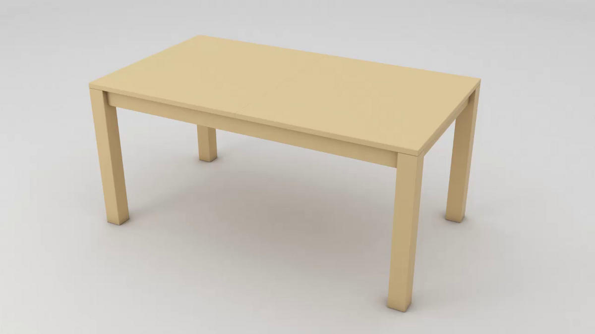 JÍDELNÍ STŮL, šedá, 140-180/80/76 cm - šedá, Design, kov/kompozitní dřevo (140-180/80/76cm) - Carryhome