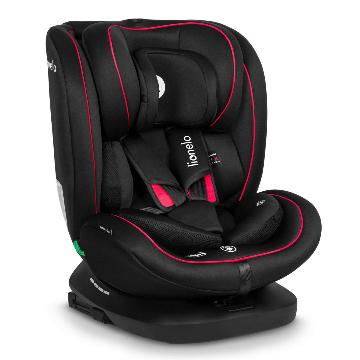KINDERAUTOSITZ   - Rot, Basics, Kunststoff (44,5/60/81cm) - Lionelo