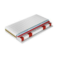 TASCHENFEDERKERNMATRATZE 90/200 cm Höhe ca. 26 cm  - Textil (90/200cm)