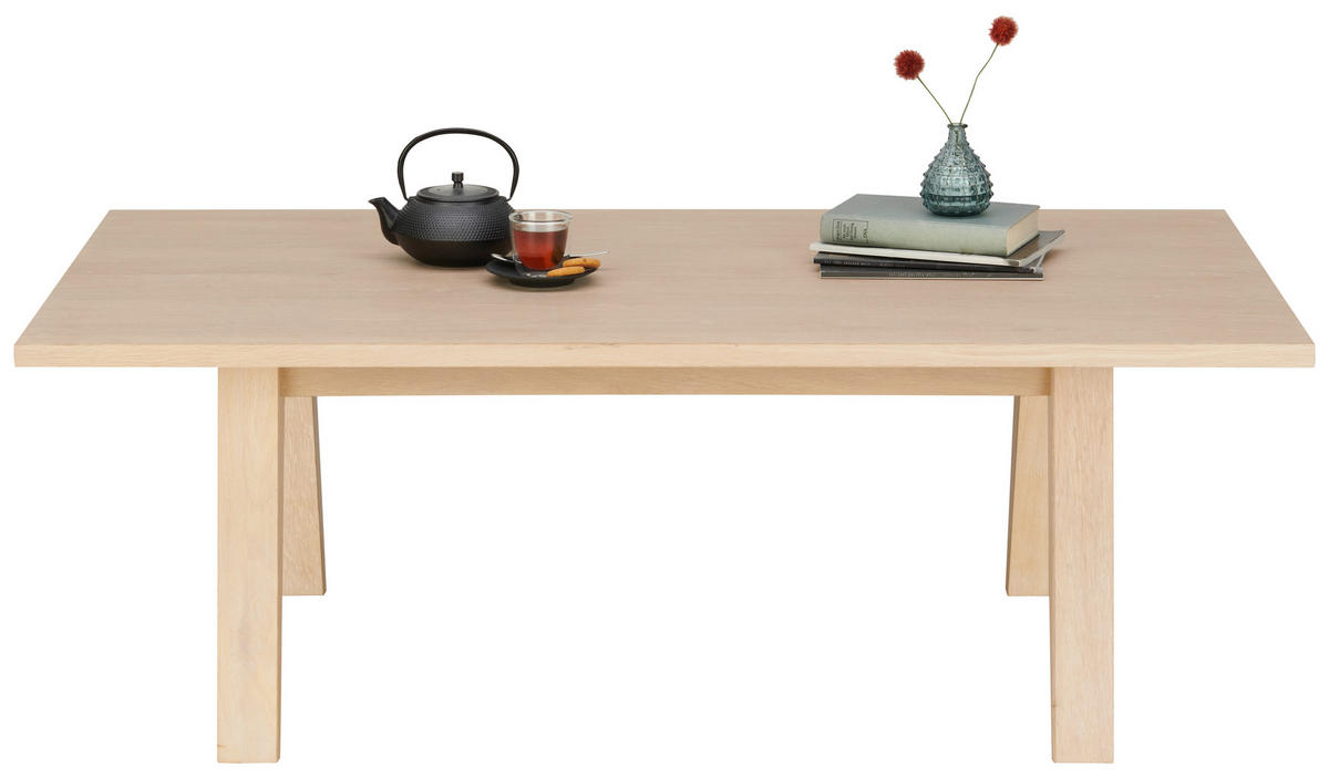 COUCHTISCH Holz, Holzwerkstoff 130/70/45 cm  - Weiss, Design, Holz/Holzwerkstoff (130/70/45cm) - MID.YOU