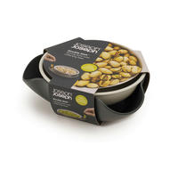 SET SKODELIC ZA PRIGRIZKE         18,5/6,5/16,5 cm  - temno siva/svetlo siva, Basics, umetna masa (18,5/6,5/16,5cm) - Joseph Joseph