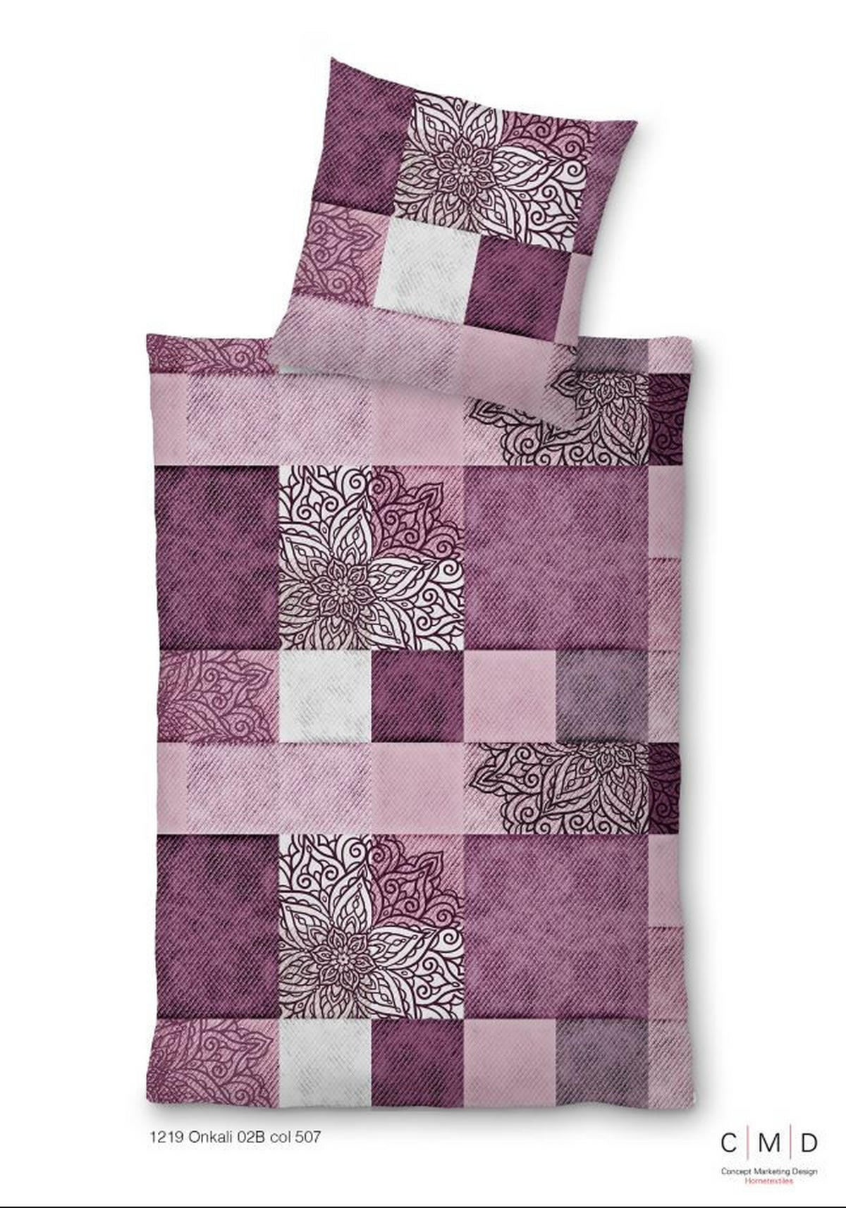 POSTELJINA Onkali 135/200 cm saten patlidžan  - patlidžan, Konvencionalno, tekstil (135/200cm) - Esposa