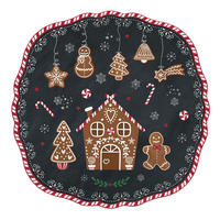 TÁL 20 cm   - fekete, Basics, kerámia (20cm)