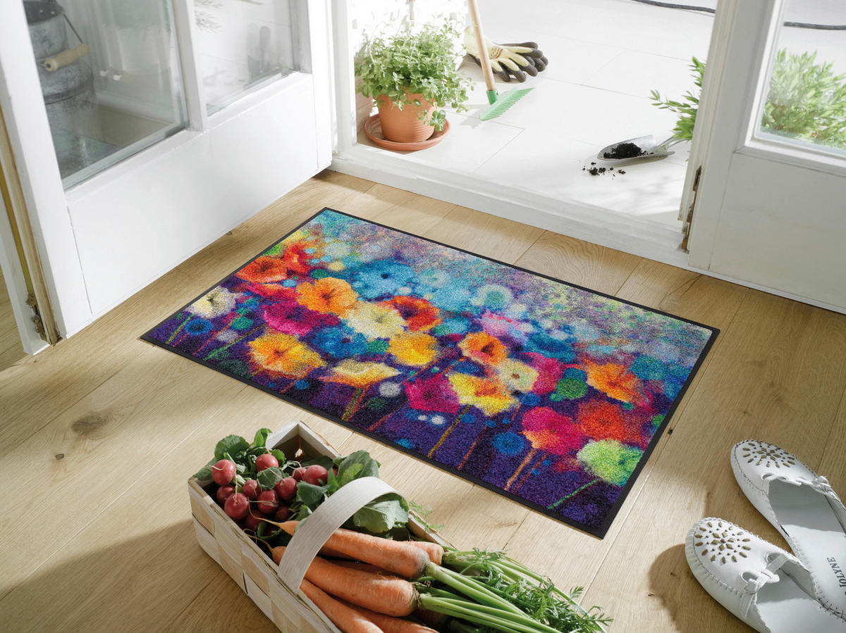 DVEŘNÍ ROHOŽKA, 50/75 cm, vícebarevná - vícebarevná, Konvenční, textil/plast (50/75cm) - Esposa