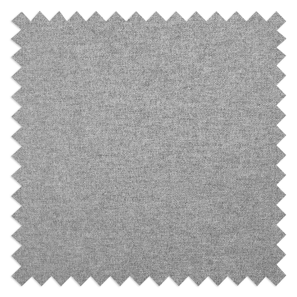 2-SITZER-SOFA in Webstoff Hellgrau  - Hellgrau/Schwarz, Design, Holz/Textil (158/87/88cm) - Livetastic