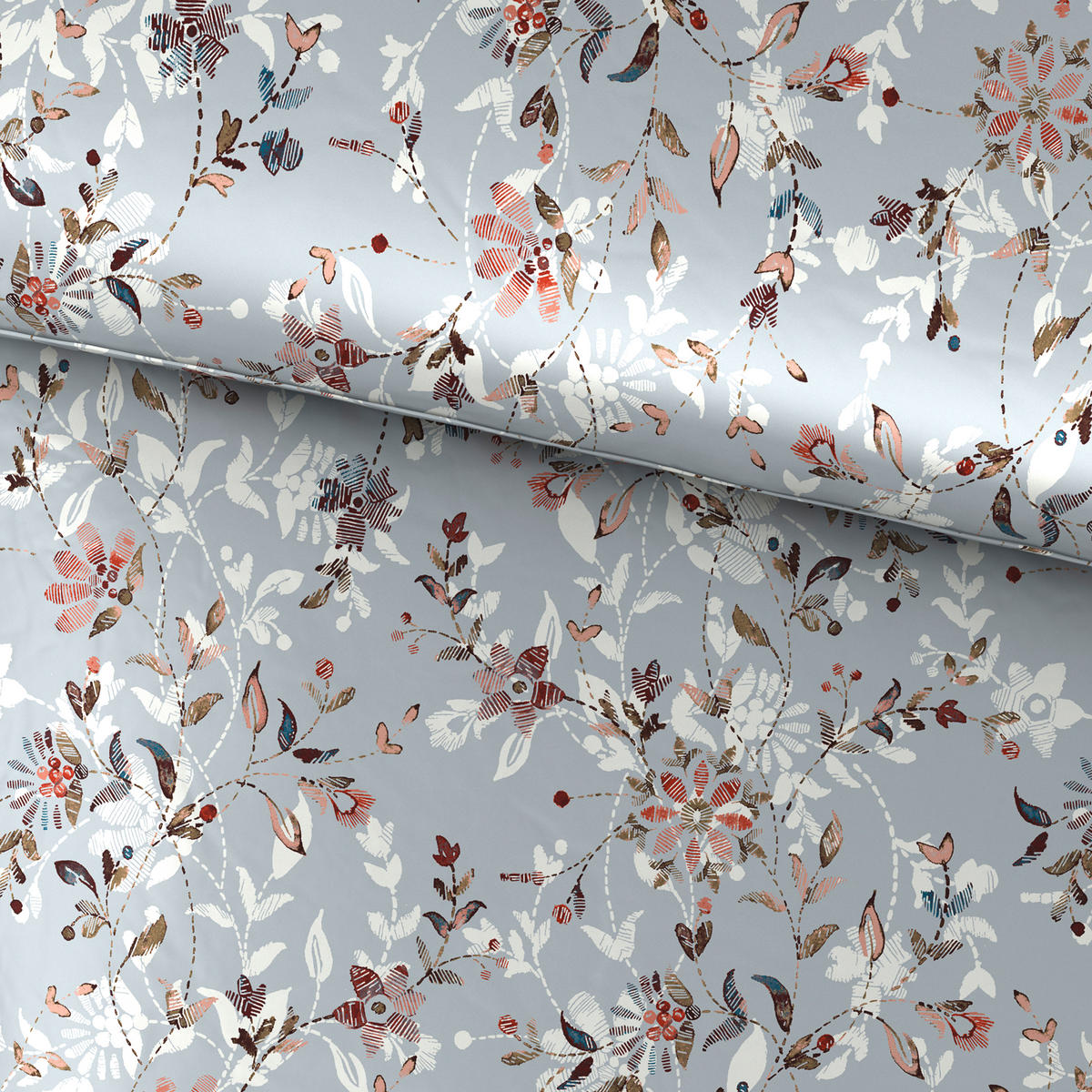 POSTEĽNÁ BIELIZEŇ, satén, lila, 140/200 cm - lila, Konventionell, textil (140/200cm) - Esposa