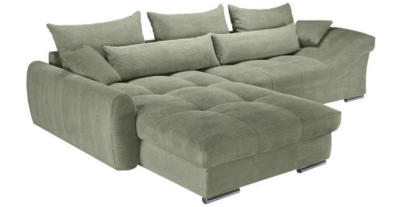 Freisteller von Carryhome ECKSOFA Olivgrün Cord.
