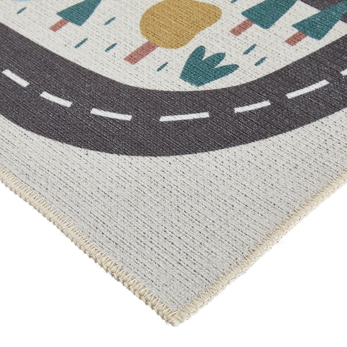 COVOR DE JOACĂ VILLAGE  - alb/multicolor, Trend, textil (120/170cm) - Ben'n'jen
