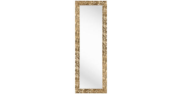 WANDSPIEGEL 50/150/2 cm in rechteckig - Goldfarben, LIFESTYLE, Glas/Kunststoff (50/150/2cm) - Carryhome