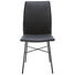 STUHL in Metall, Leder Schwarz - Schwarz, Design, Leder/Metall (46/93/57cm) - Dieter Knoll STUHL in Metall, Leder Schwarz - Schwarz, Design, Leder/Metall (46/93/57cm) - Dieter Knoll