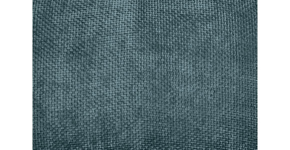 WOHNLANDSCHAFT in Struktur Blau  - Blau/Schwarz, KONVENTIONELL, Textil/Metall (188/357/253cm) - Carryhome