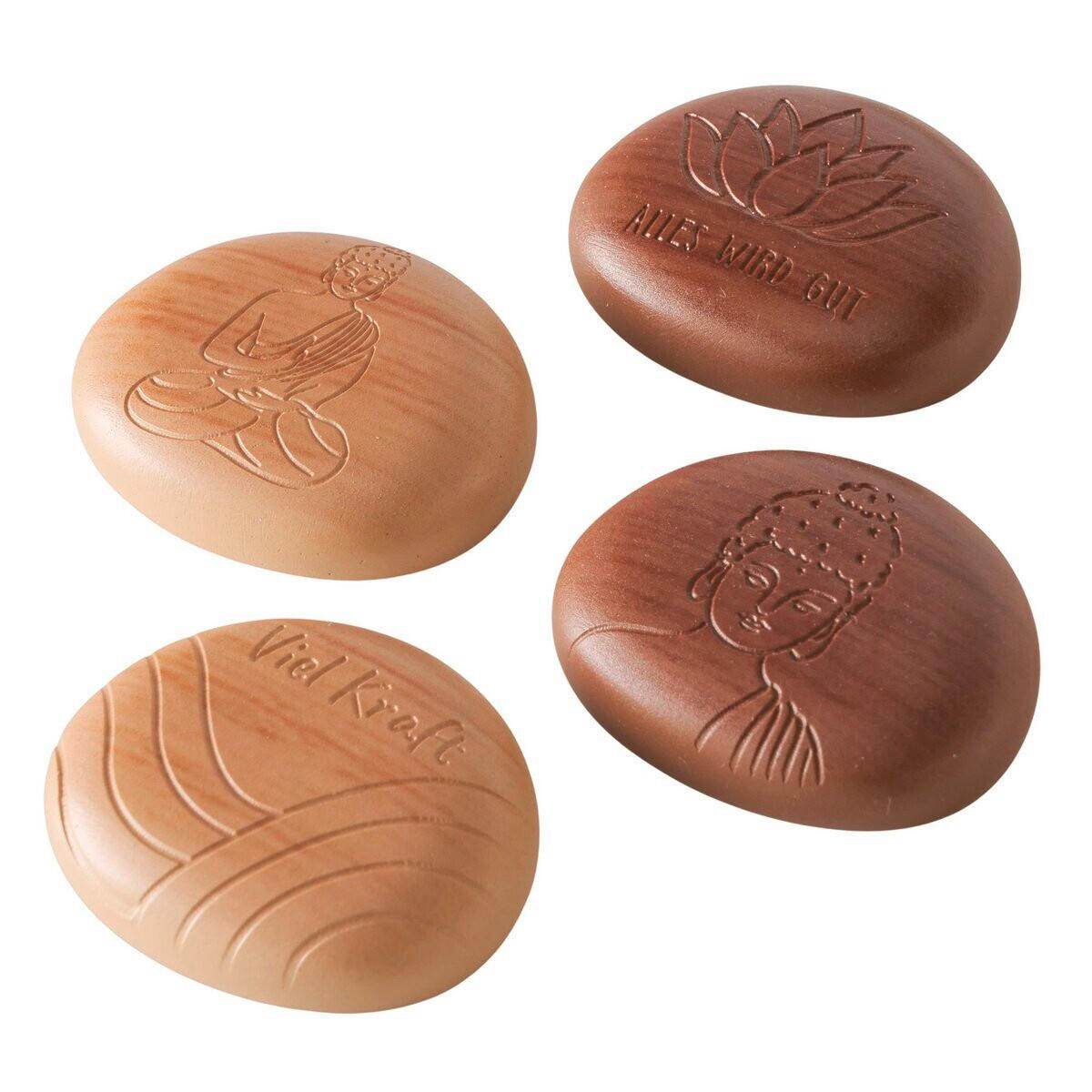 DEKORAČNÉ KAMIENKY, prírodná farba - prírodná farba, Basics, plast (5,8/4,7/1,5cm)