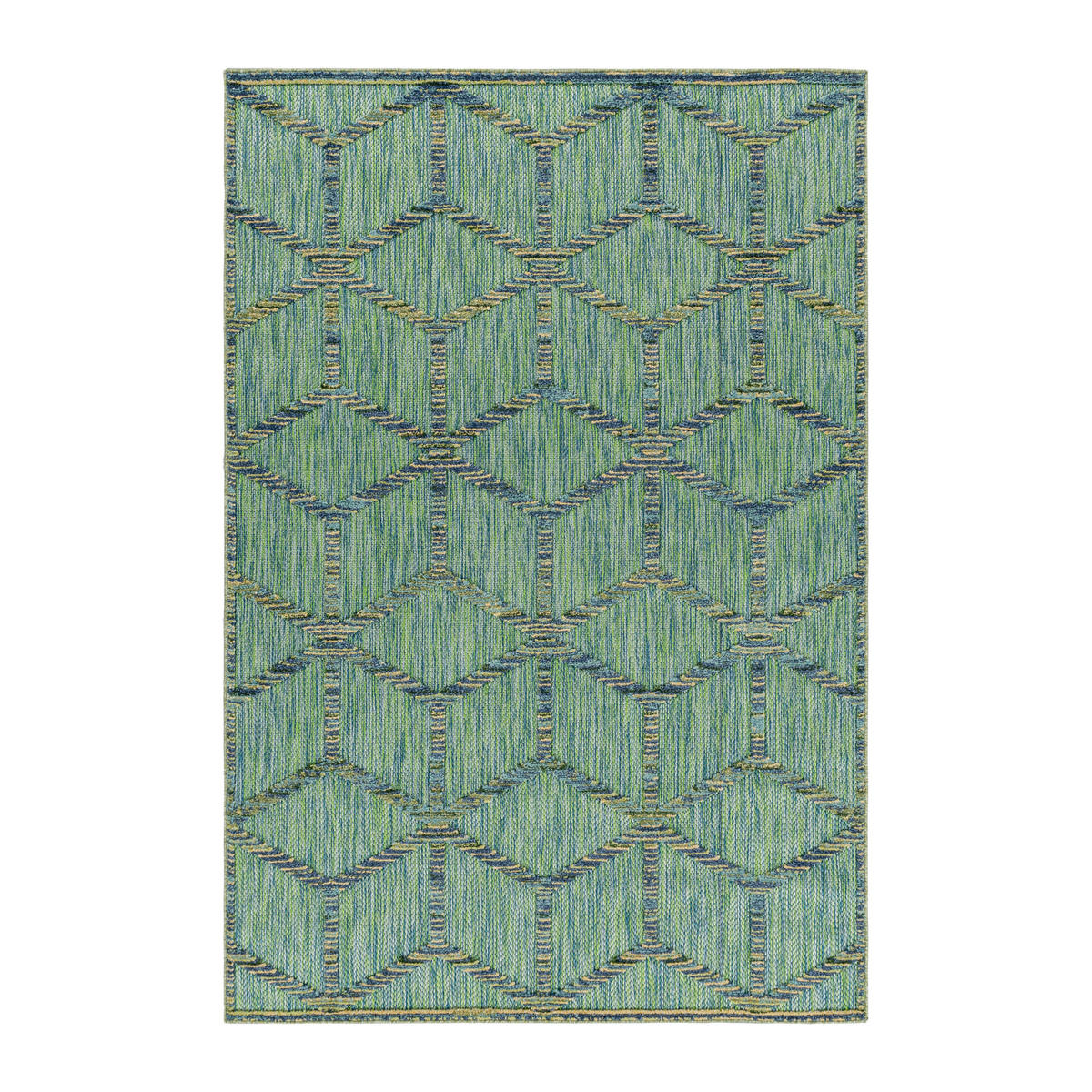 LÄUFER 80/250 cm Bahama  - Grün, Design, Textil (80/250cm) - Novel