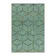 Flachwebteppich 80/150 cm Bahama  - Grün, Design, Textil (80/150cm) - Novel