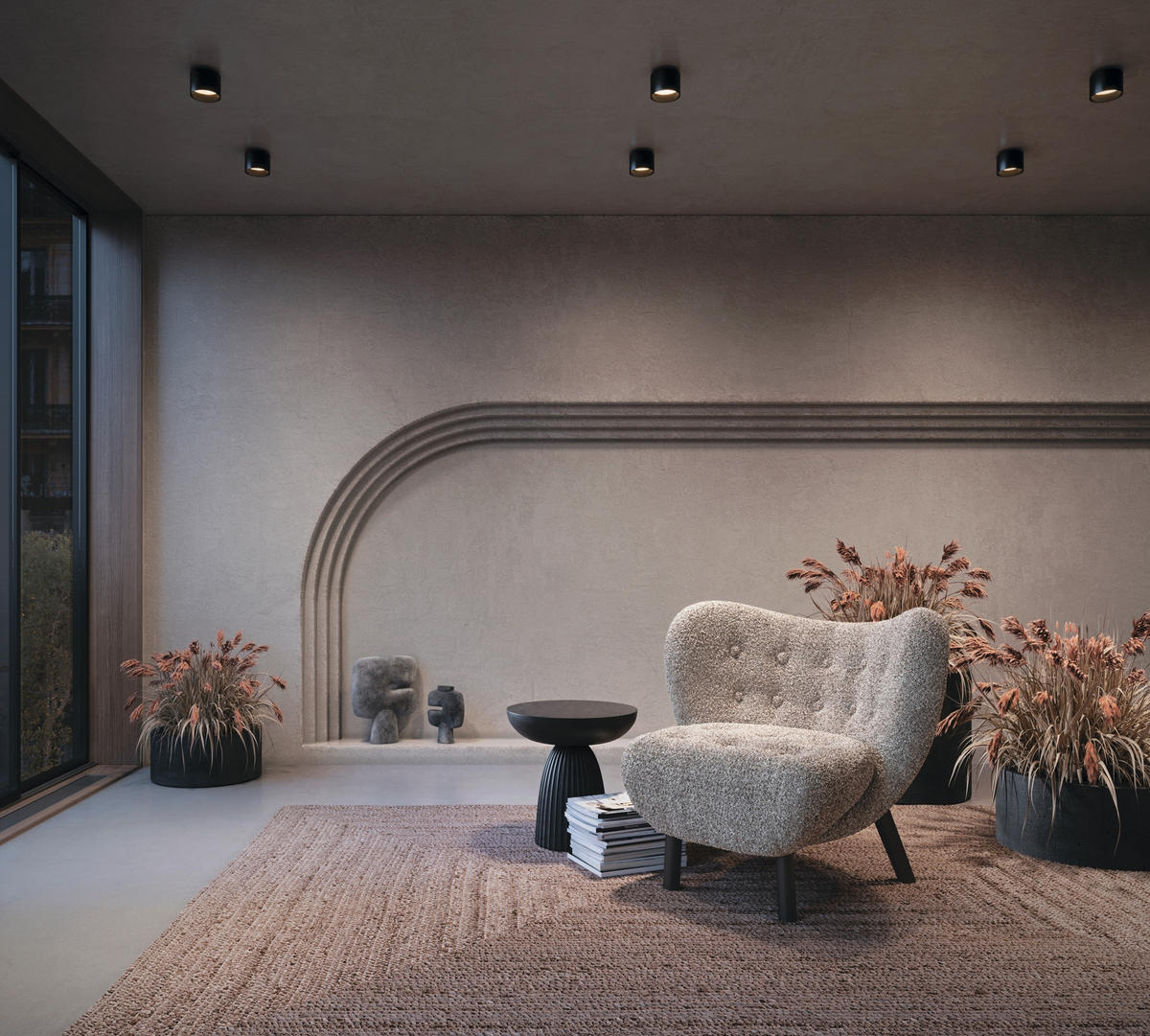 SPOTLIGHT Ceiling & Wall 10/9.2 cm   - svart, Trend, metall (10/9.2cm) - MAYTONI
