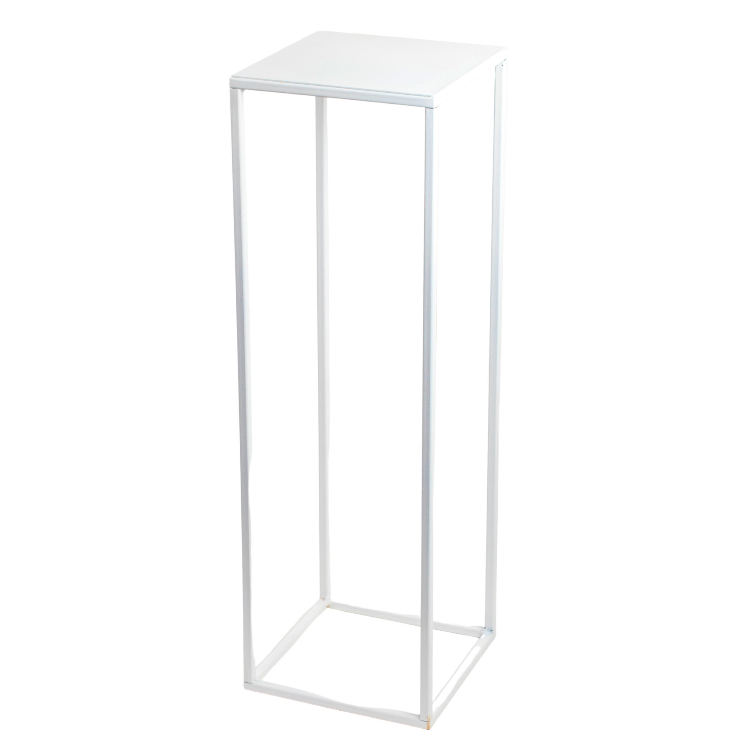 BLUMENSTÄNDER Metall  - Weiß, Basics, Metall (19/62/19cm)