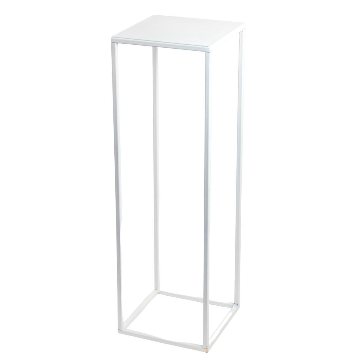 BLUMENSTÄNDER in Metall  - Weiß, Basics, Metall (19/62/19cm)