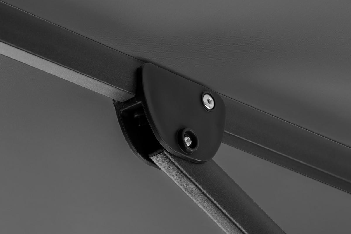 BOČNÍ SLUNEČNÍK 322/276/350x260 cm - antracitová, Basics, kov/textil (322/276/350x260cm)