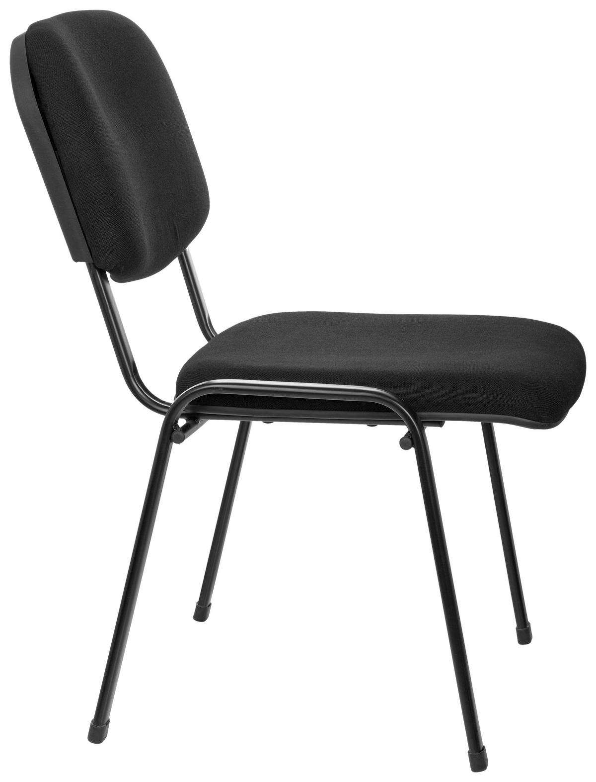 KONFERENČNÍ ŽIDLE - černá, Basics, kov/textil (60/87/55cm) - MID.YOU