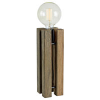 TISCHLEUCHTE LODGE 11/36/11 cm   - Braun, Basics (11/36/11cm) - Markslöjd