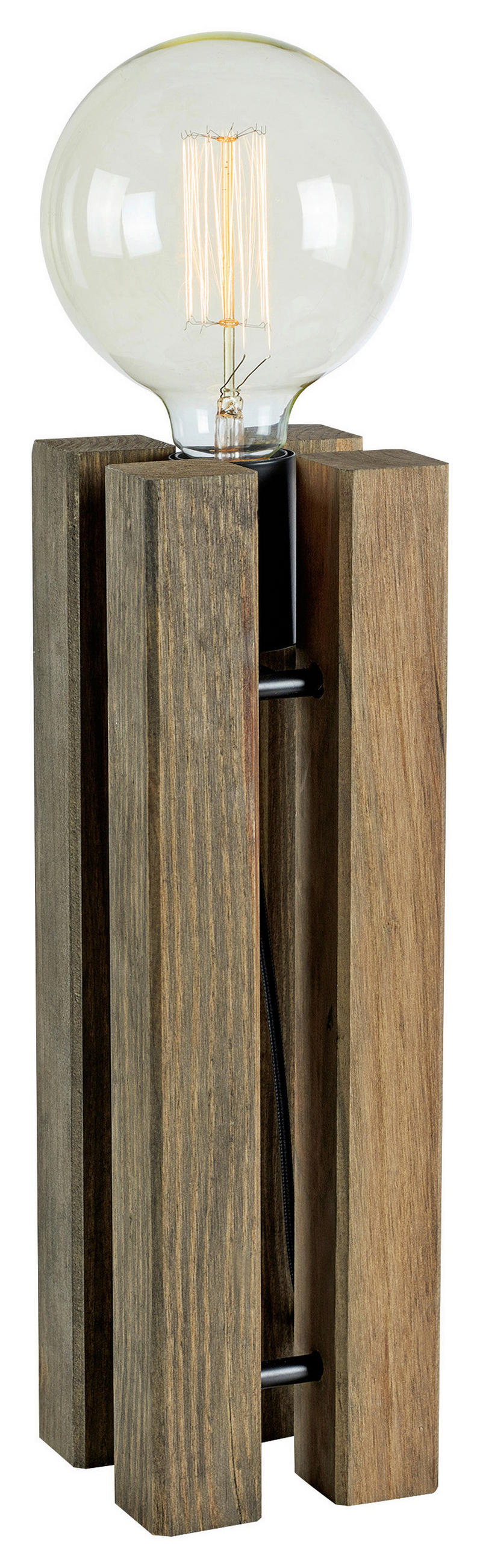 TISCHLEUCHTE LODGE 11/36/11 cm   - Braun, Basics (11/36/11cm) - Markslöjd