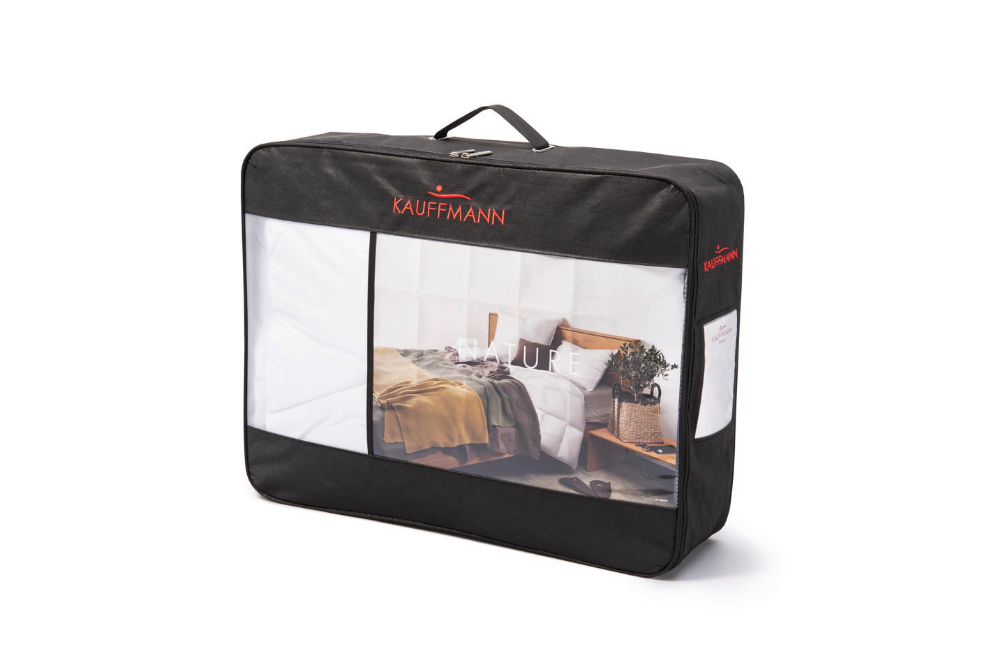 Thumbnail - Kauffmann Steppbett Kamelhaar, Grauweiß, Textil, Füllung: Kamelhaar, 200x200 cm, Oeko-Tex® Standard 100, Schlaftextilien...