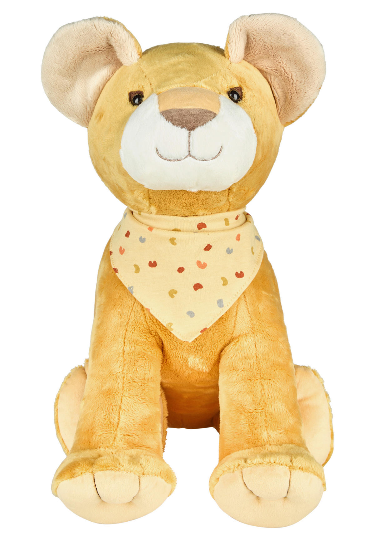 KUSCHELTIER Löwe Leo 45/19/50 cm  - Hellgelb, Basics, Textil (45/19/50cm) - Sterntaler