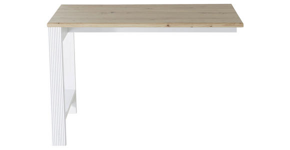 ANBAUSCHREIBTISCH Pinienfarben, Eiche Artisan - Eiche Artisan/Pinienfarben, KONVENTIONELL, Holzwerkstoff (120/76/50cm) - Carryhome