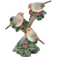 KERZENHALTER - Gelb/Rot, LIFESTYLE, Kunststoff (17,7/21/15,2cm) - X-Mas